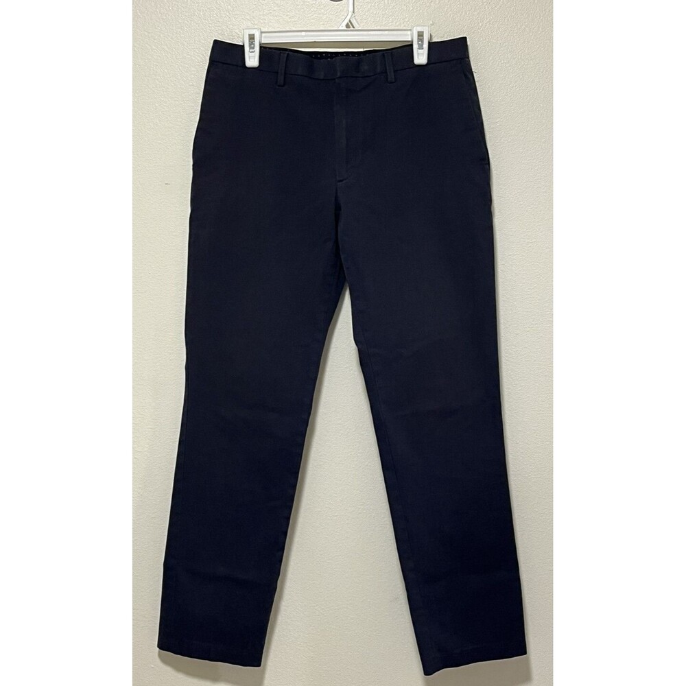 Banana Republic Men’s Slim Fit Dress Pants Size 32X32 Navy Blue Business Casual